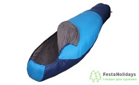 Спальный мешок Splav Antris 60 Primaloft 220см синий/голубой