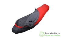 Спальный мешок пуховой Splav Adventure Comfort  175см grey/orange