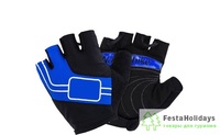 Перчатки Naturehike NH Half Finger Cycling Gloves синий