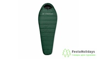 Спальный мешок Trimm Trekking Traper 195см зеленый