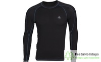 Термофутболка Splav L/S Active Thermal Grid light черный