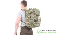 Рюкзак KE Tactical Assault 40л 500 Den (стропы A-Tacs FG) A-Tacs FG