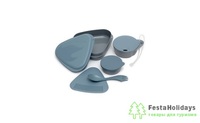 Набор посуды LightMyFire MealKit голубой