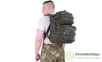 Рюкзак KE Tactical Assault 40л 500 Den (стропы олива) ЕМР