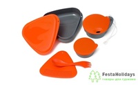 Набор посуды Light My Fire MealKit оранжевый