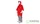 Плащ дождевик Poncho 1 XS-S red