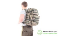 Рюкзак KE Tactical Assault 40л 900 Den (стропы олива) multicam