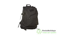 Рюкзак Huntsman Тактический RU-010 45л Черный