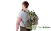 Рюкзак KE Tactical 1-Day Mission 25л 500 Den (стропы A-Tacs FG) A-Tacs FG