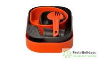 Набор посуды Wildo Camp-A-Box Complete Orange