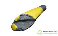 Спальный мешок Splav Antris 60 Primaloft 190см Серый/желтый
