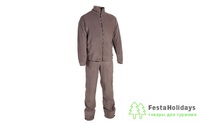 Флисовый костюм Huntsman Байкал Серый
