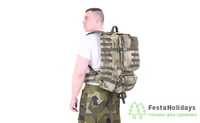 Рюкзак KE Tactical Incursion-2 40л 500 Den патрульный (стропы A-Tacs FG) A-Tacs FG