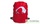Накидка на рюкзак Tatonka Rain Flap XS red